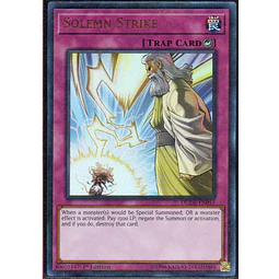 Solemn Strike DUDE-EN055 Ultra rare