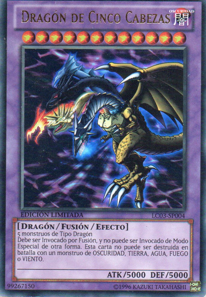 Dragon de Cinco Cabezas LC03-SP004 Ultra rare