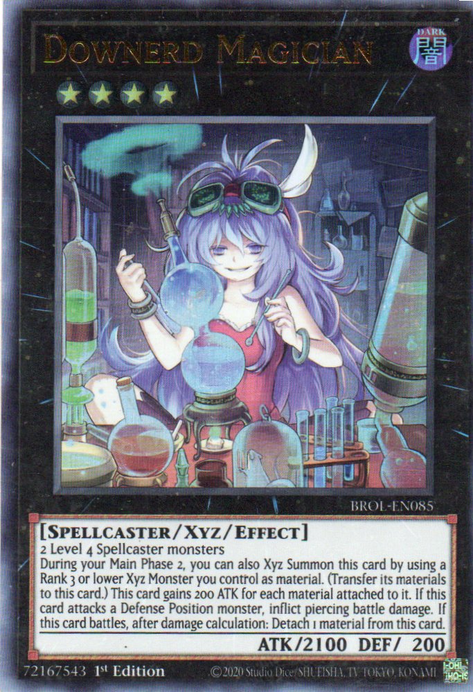Downerd Magician BROL-EN085 Ultra rare