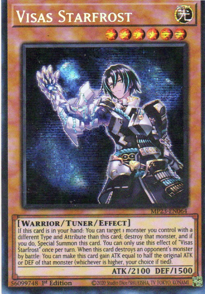 Visas Starfrost MP23-EN064 Secret rare