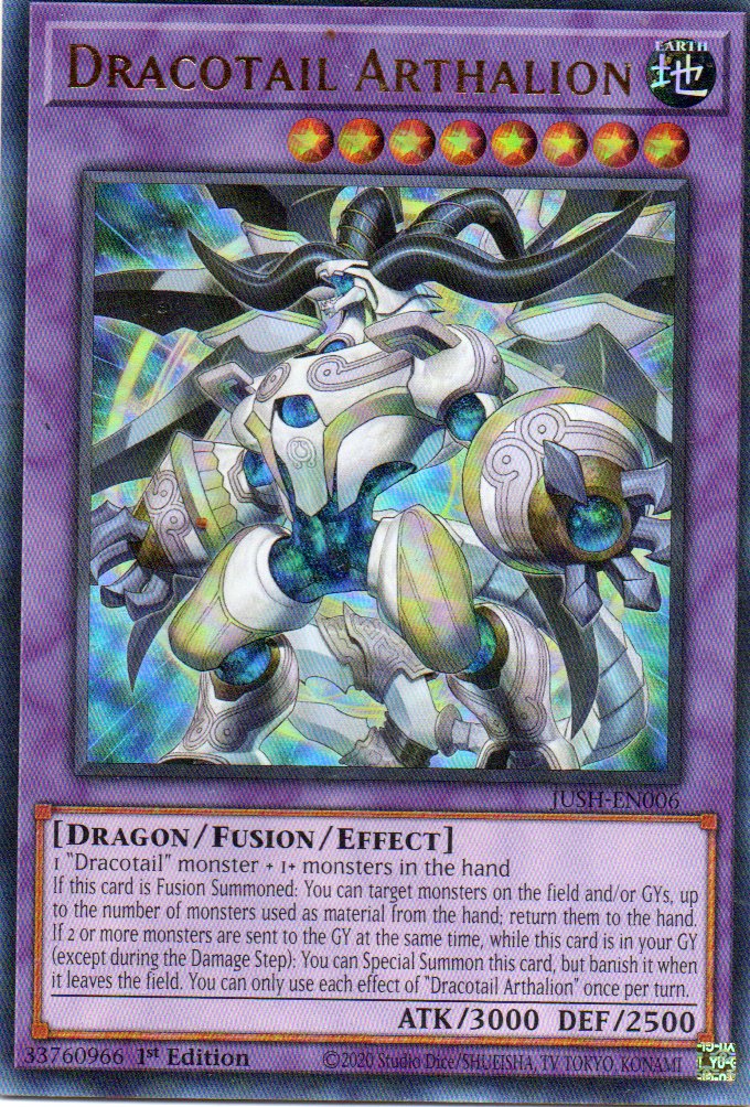 Dracotail Arthalon JUSH-EN006 Ultra rare