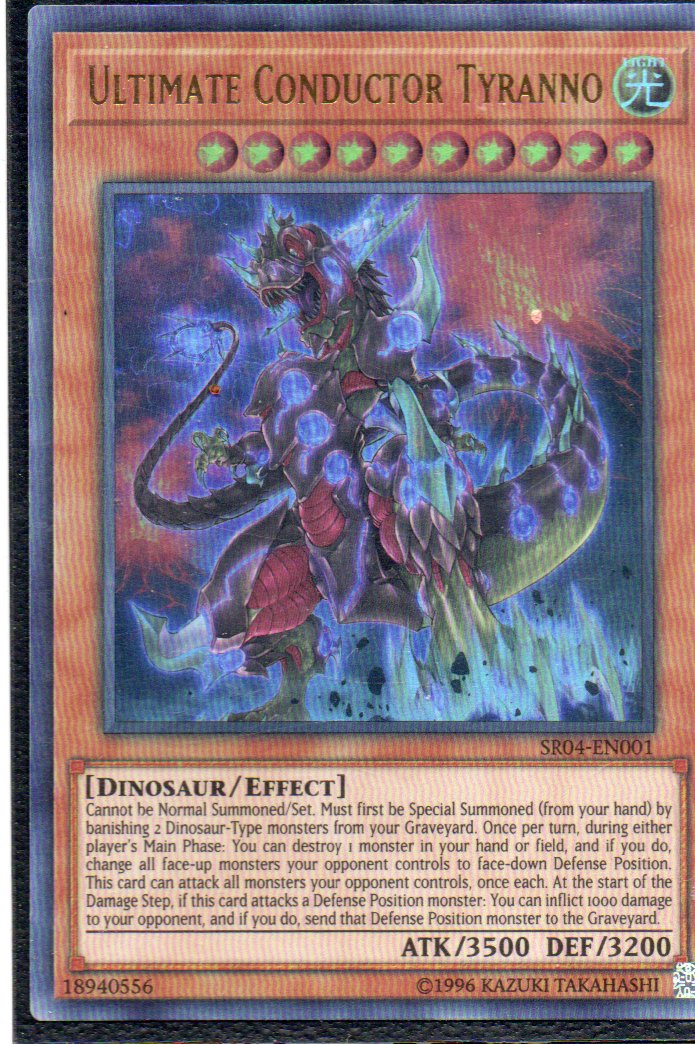 Ultimate Conductor Tyranno SR04-EN001 Ultra rare