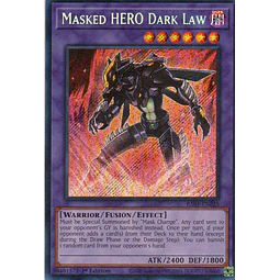 Masked HERO Dark Law RA01-EN025 Secret rare