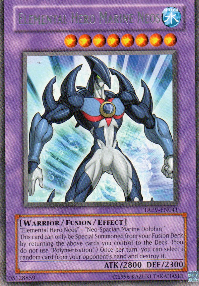 Elemental Hero Marine Neos TAEV-EN041 Rare