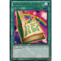 Toon Table of Contents LCYW-EN116 Rare