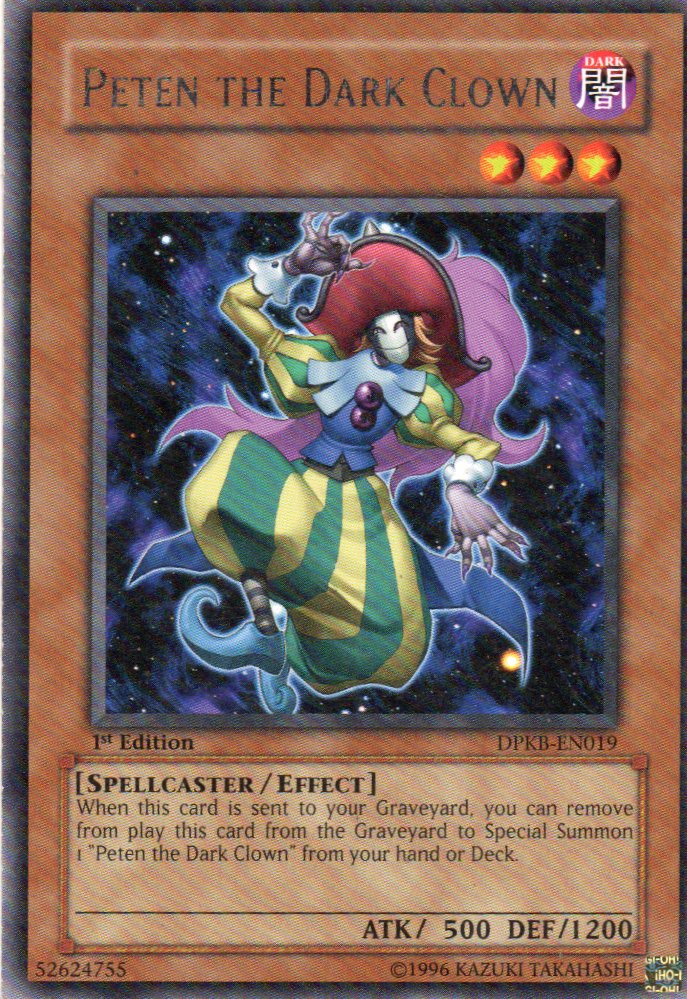 Peten the Dark Clown DPBK-EN019 Rare