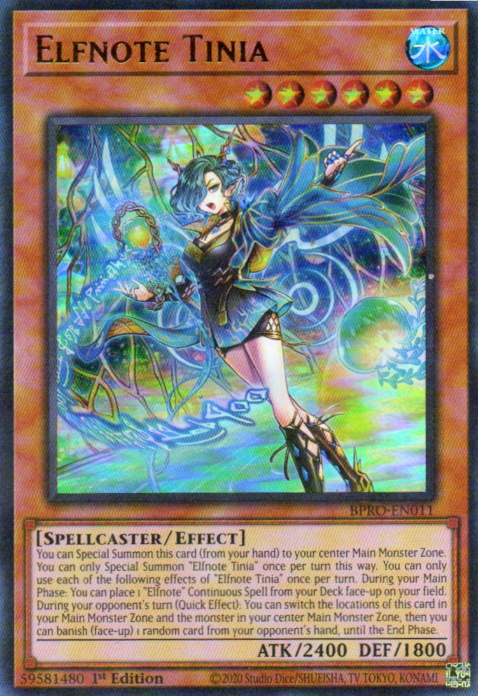 Elfnote Tinia BPRO-EN011 Ultra rare