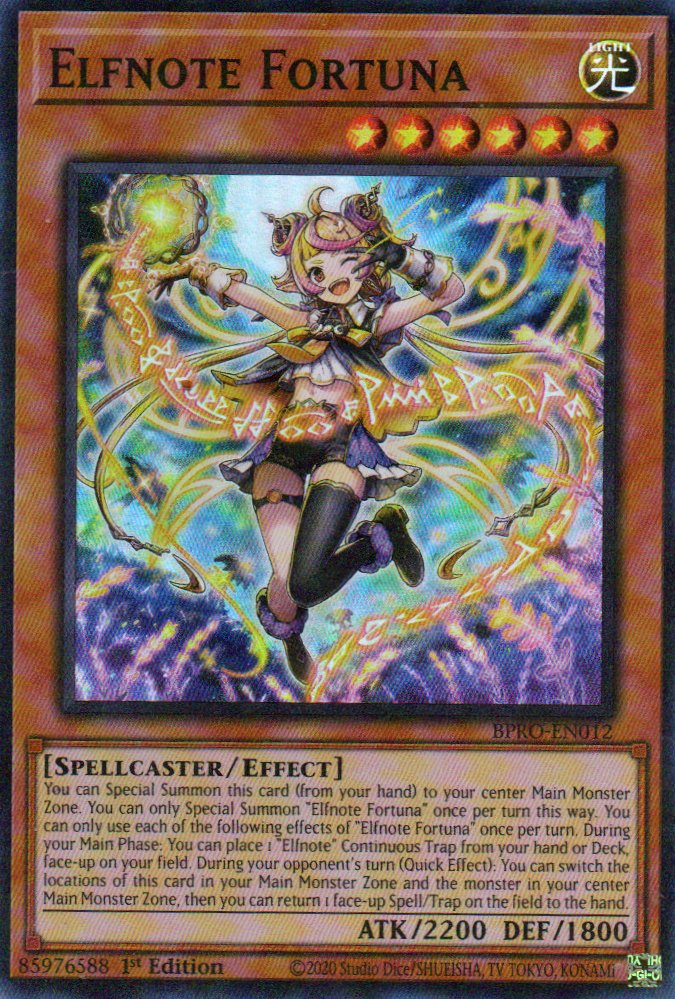 Elfnote Fortuna BPRO-EN012 Super rare