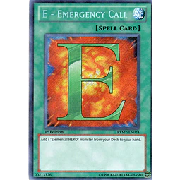 E - Emergency Call RYMP-EN024 Secret rare