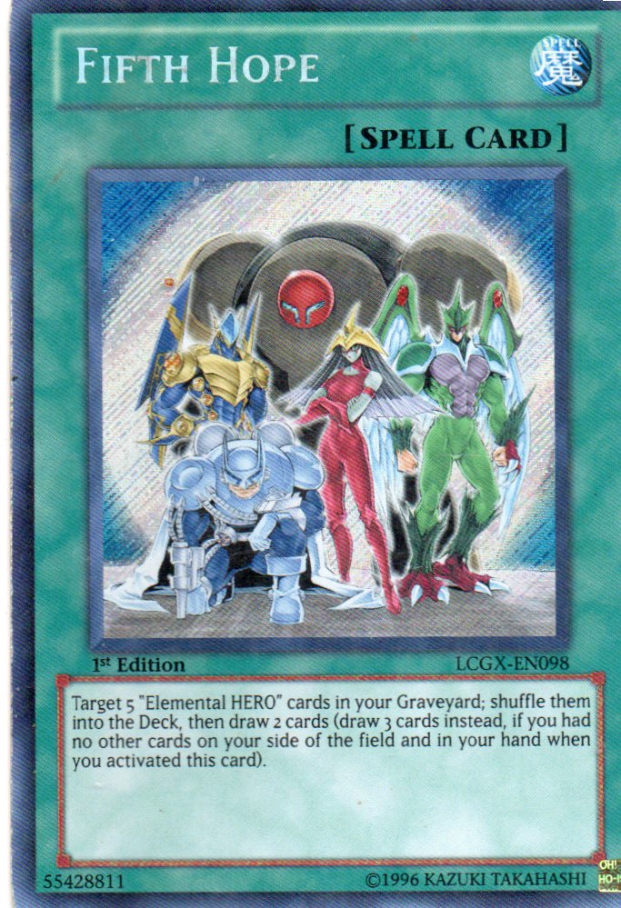Fifth Hope LCGX-EN098 Secret rare