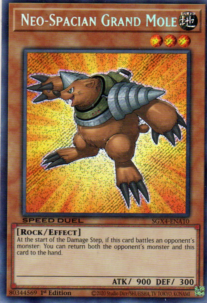Neo-Spacian Grand Mole SGX4-ENA10 Secret rare