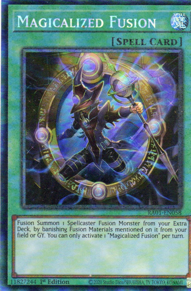 Magicalized Fusion RA01-EN058 Collector rare