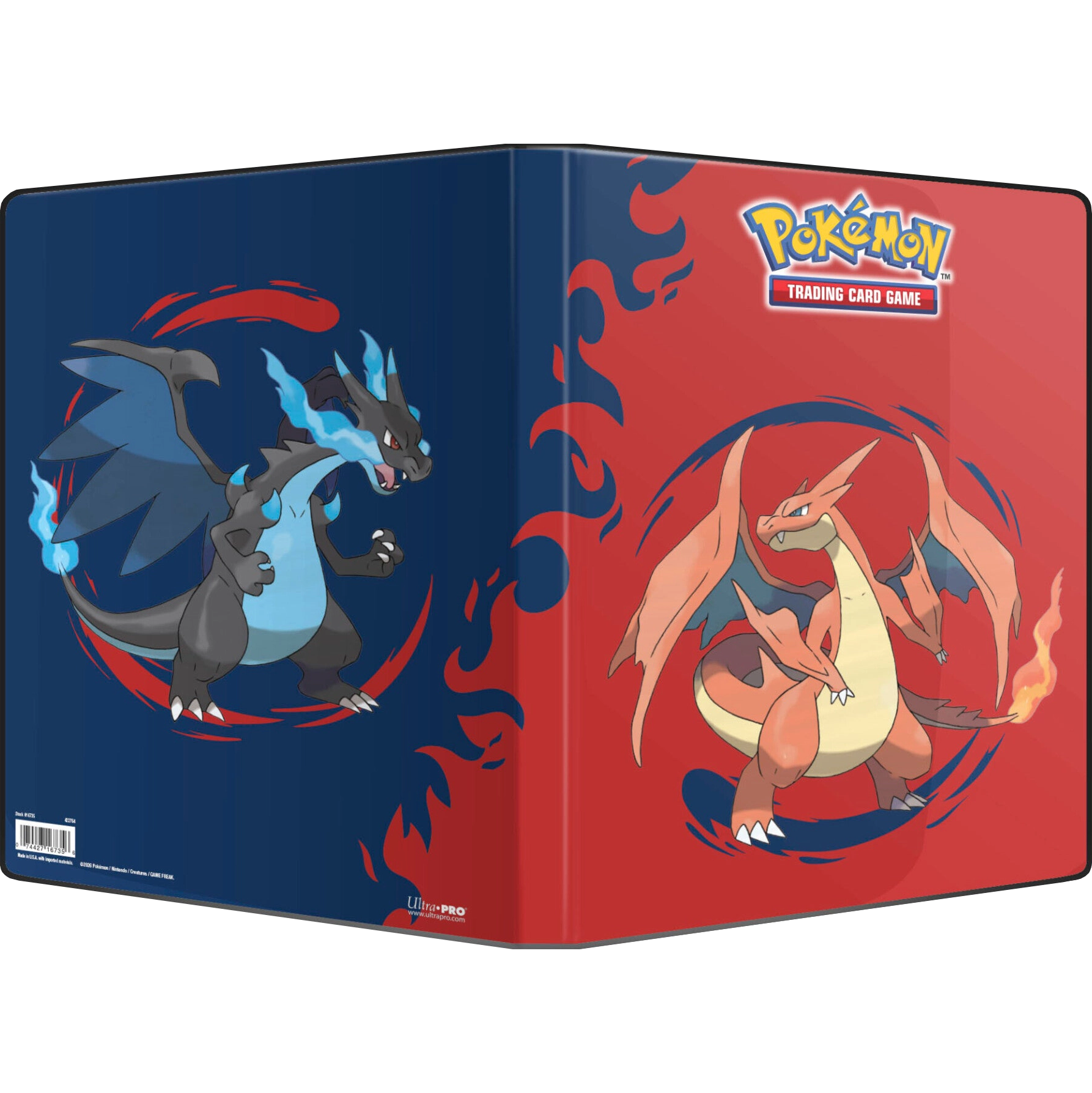 Mega Charizard X & Y Carpeta 9 Espacios Hoja Trasparente