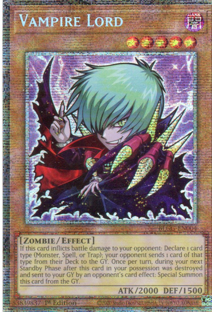 Vampire Lord BLGG-EN004 Starlight rare