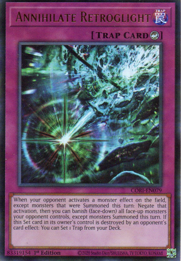 Annihilate Retroglight CORI-EN079 Ultra rare