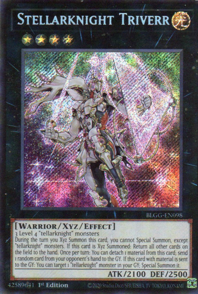 Stellarknight Triverr BLGG-EN098 Secret rare