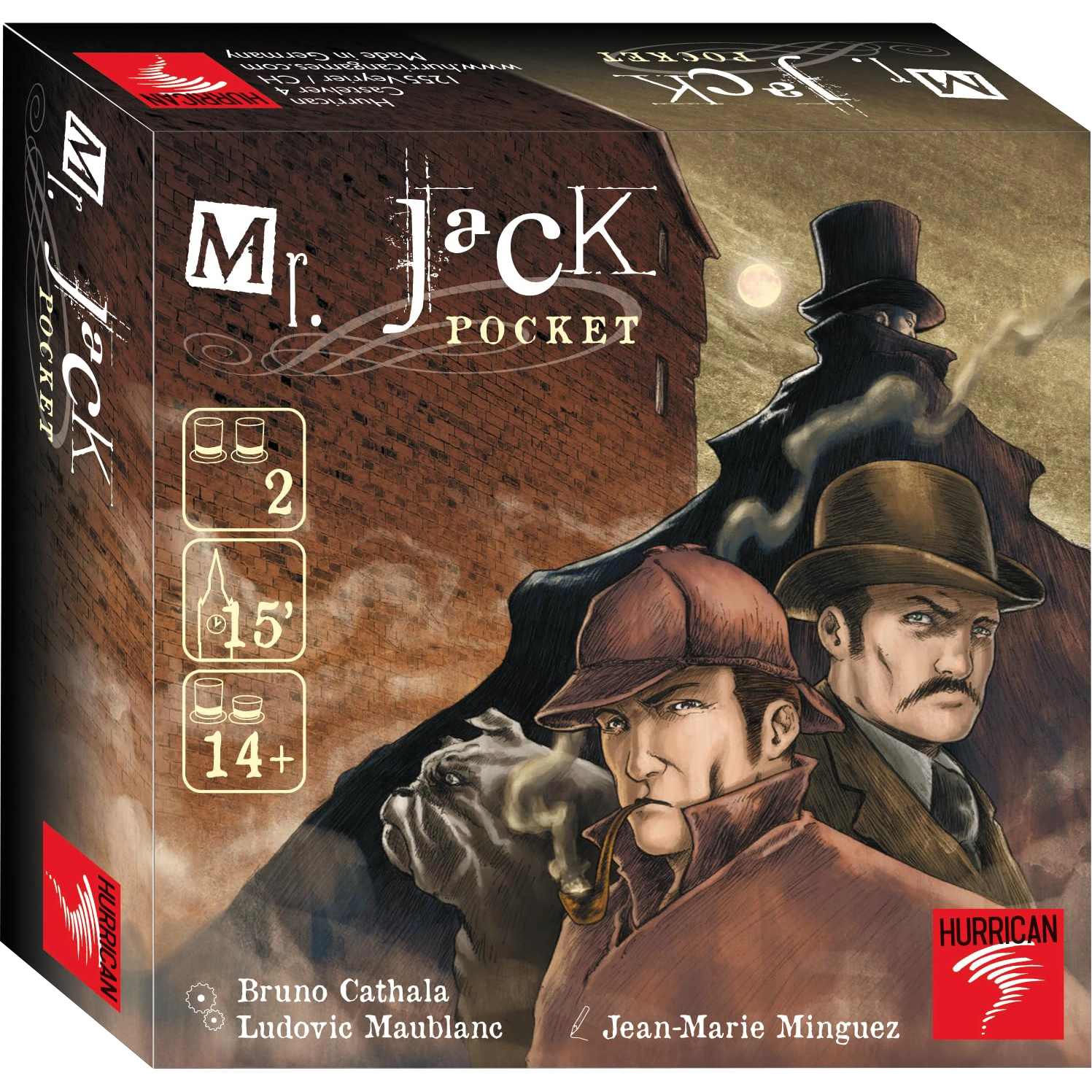 Mr. Jack Pocket - Juego de Mesa