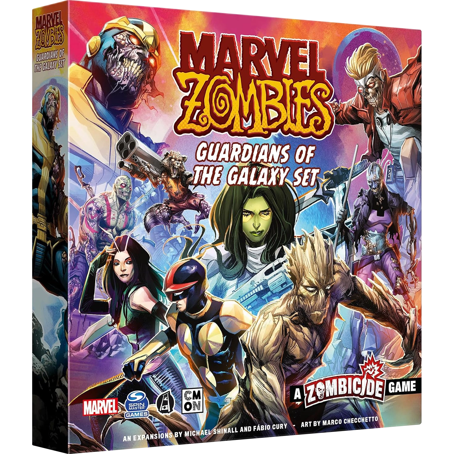 Marvel Zombies: Guardians of the Galaxy Set - Juego de Mesa