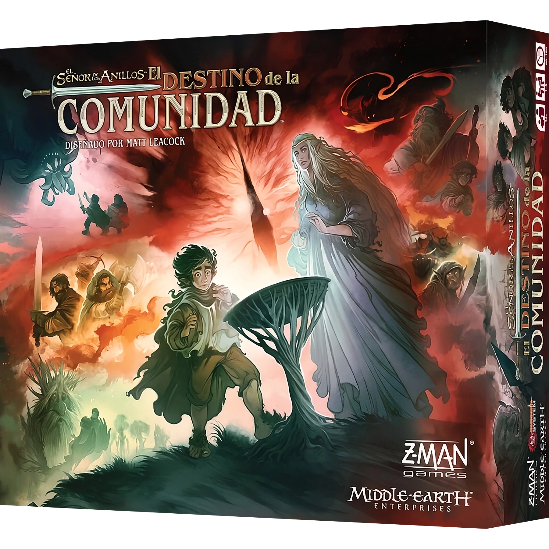 El Señor de los Anillos: Destino de la Comunidad - Juego de Mesa