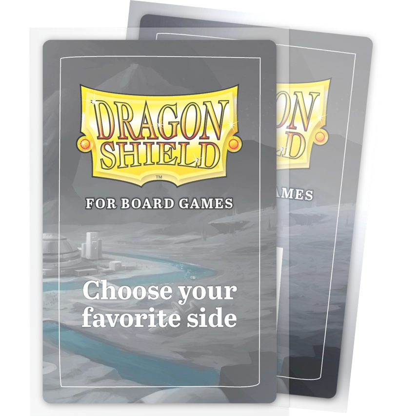 Micas European Standard  Clear/Non Glare Board Game Sleeves Dragon Shield c/100