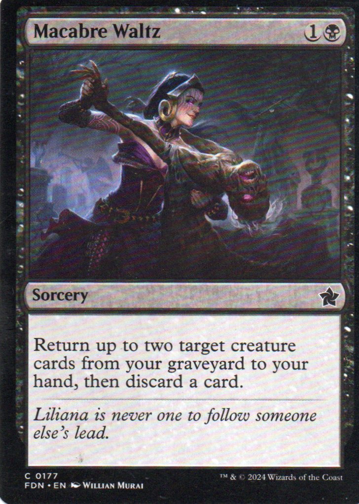 Macabre Waltz FDN 177 Commun ingles