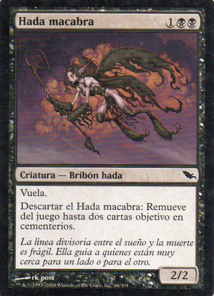 Hada macabra 66 Commun Español