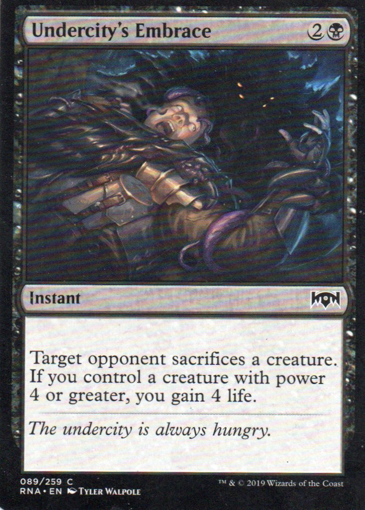 Undercity's Embrace RNA 089 Commun ingles