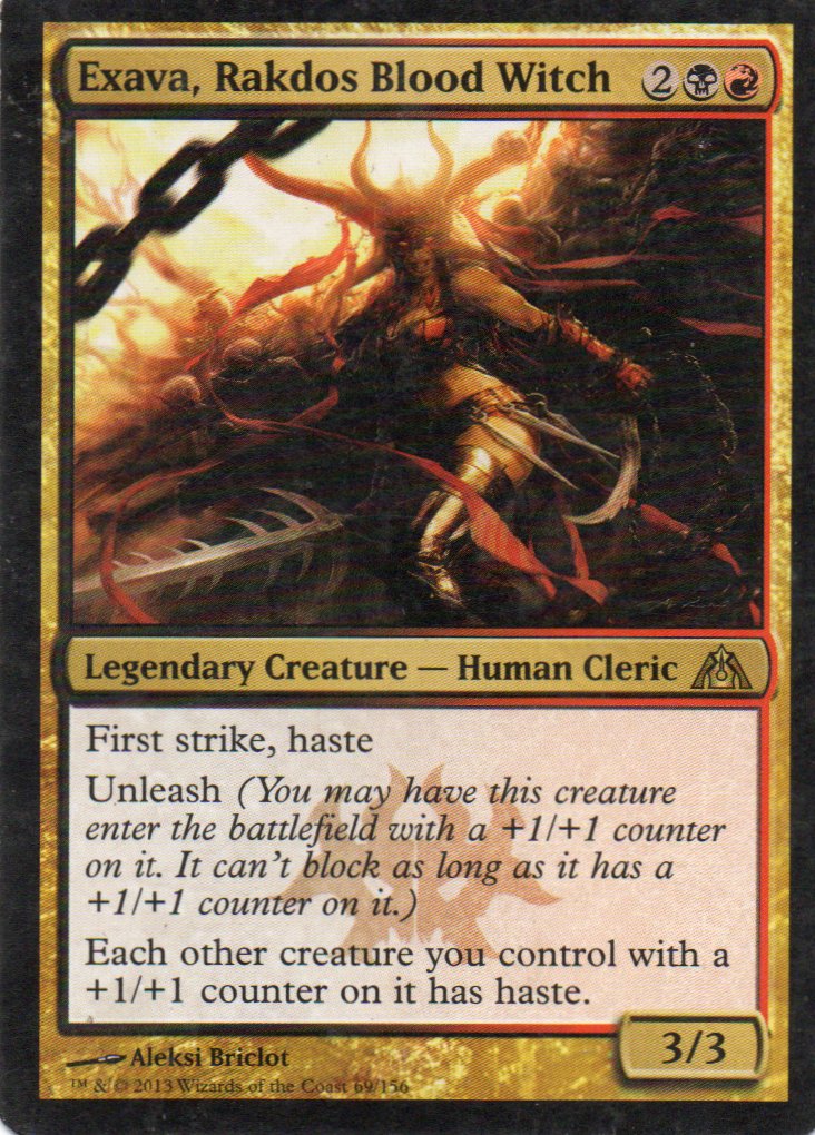 Exava, Rakdos Blood Witch 69 Rare ingles