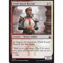 Fresh-Faced Recruit RVR 182 Commun ingles