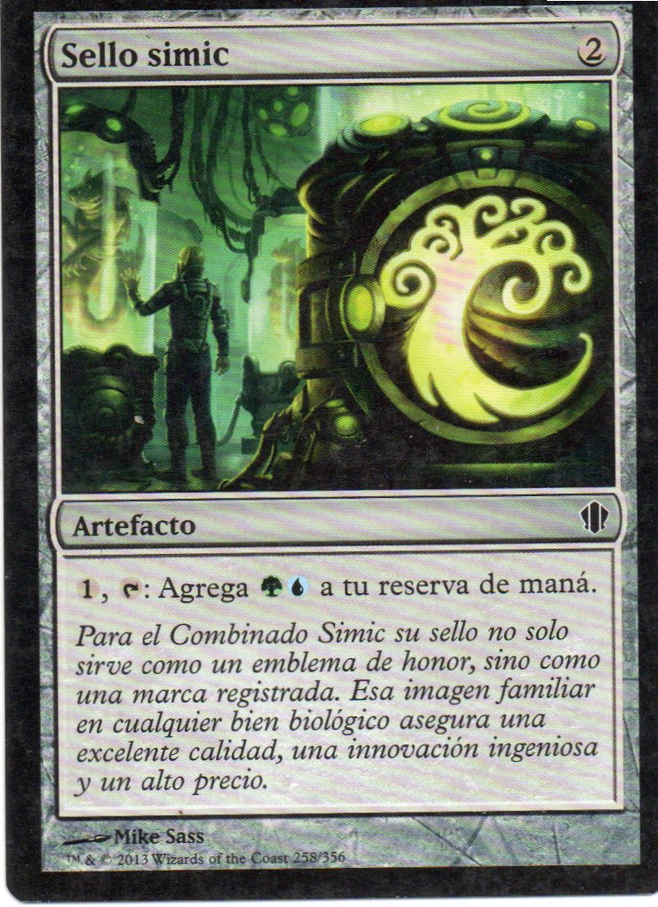 Sello simic 258 Commun ingles