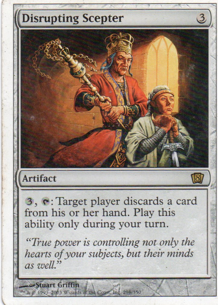 Disrupting Scepter 298 Rare ingles