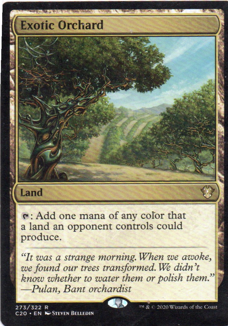 Exotic Orchard C20 273 Rare ingles