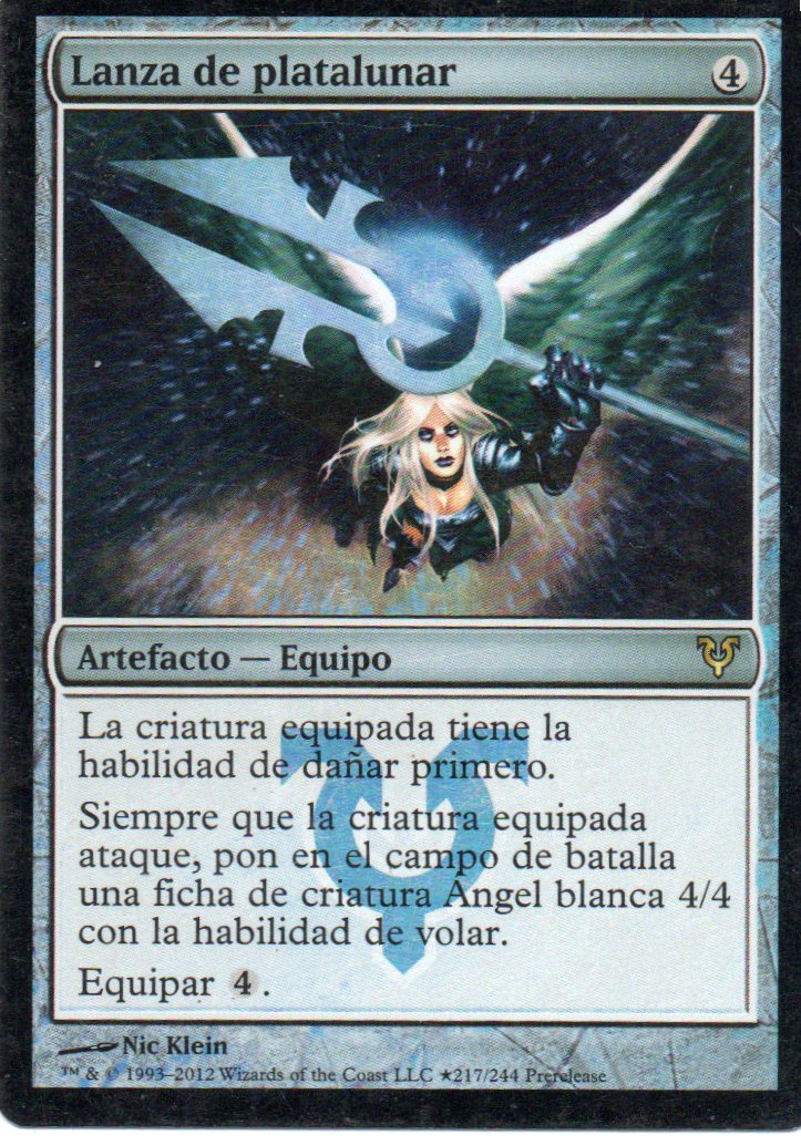 Lanza de platalunar 217 Promo Español