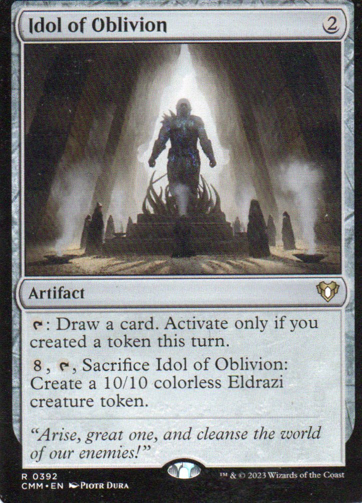 Idol of Oblivion CMM 392 Rare ingles