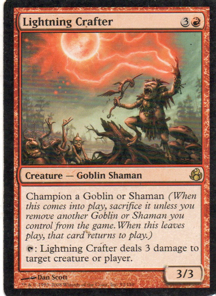 Lightning Crafter 93 Rare ingles