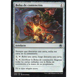 Bolsa de contencion AFR 240 Uncommun Español