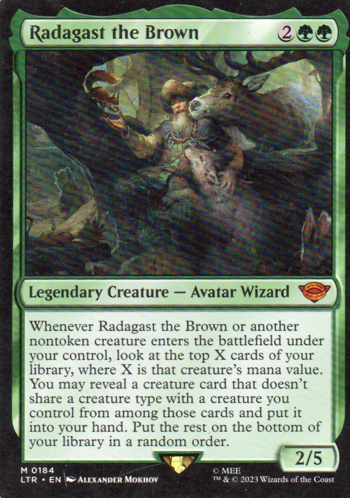 Radagast the Brown LTR 184 Mythic ingles