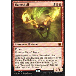 Flamekull AFR 143 Mythic rare ingles