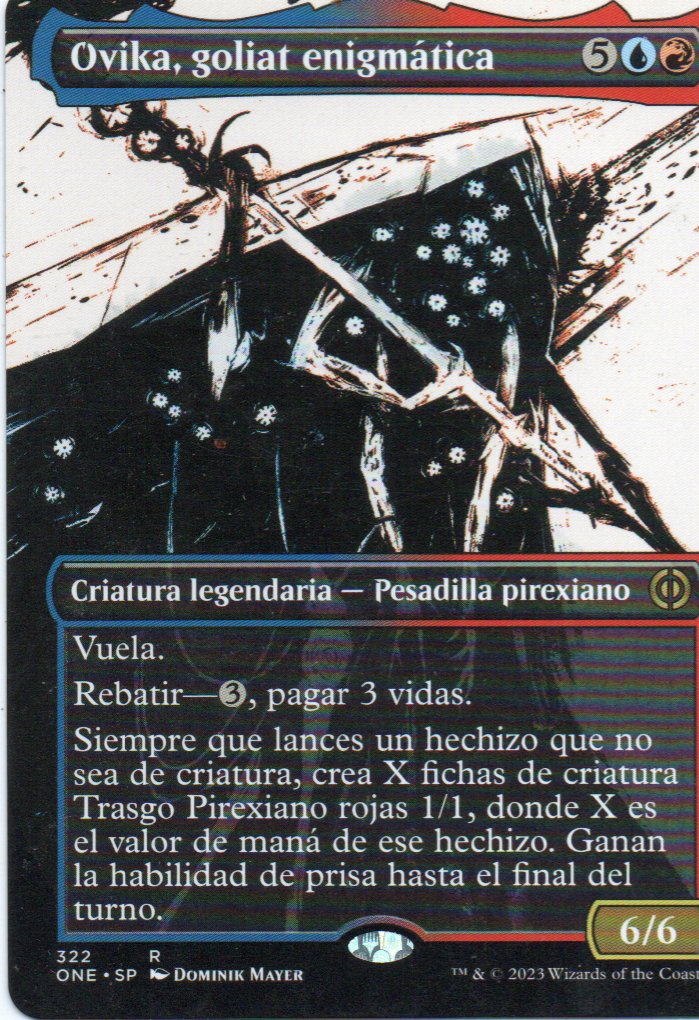 Ovika, goliat enigmatica ONE 322 Rare ingles