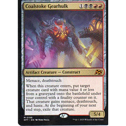 Coalstoke Gearhulk DFT 198 Mythic rare ingles