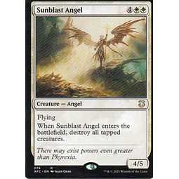 Sunblast Angel AFC 074 Rare ingles