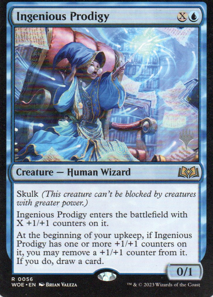 Ingenious Prodigy WOE 056 Rare ingles