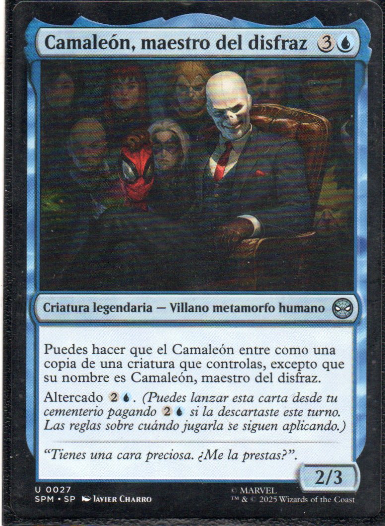 Camaleon, maestro del disfraz SPM 027 Uncommun Español