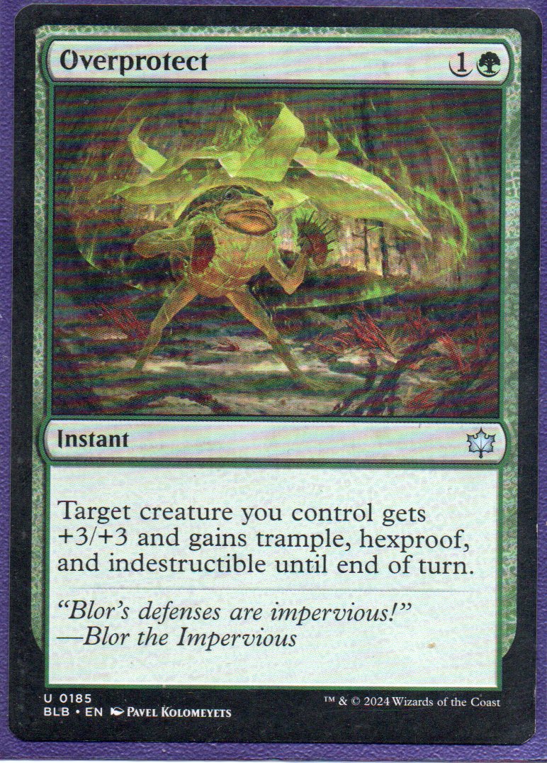 Overprotect BLB 185 Uncommun ingles