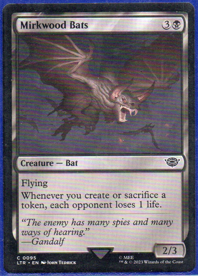 Mirkwood Bats LTR 095 Commun ingles