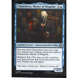Chameleon, Master of Disguise SPM 027 Uncommun ingles