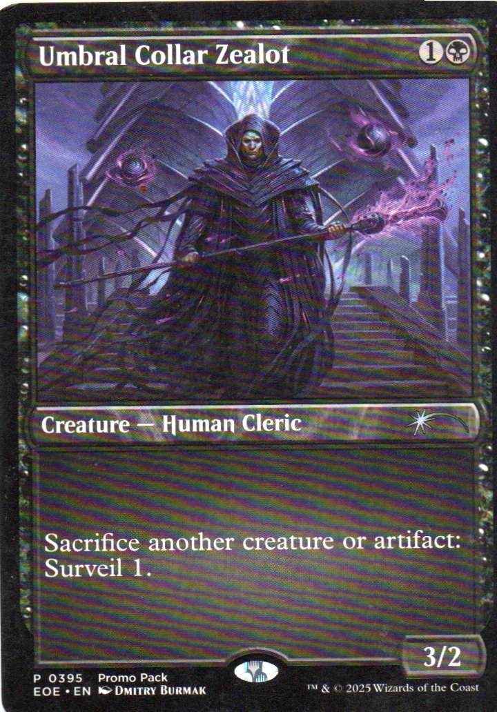 Umbral Collar Zealot EOE 395 Promo ingles