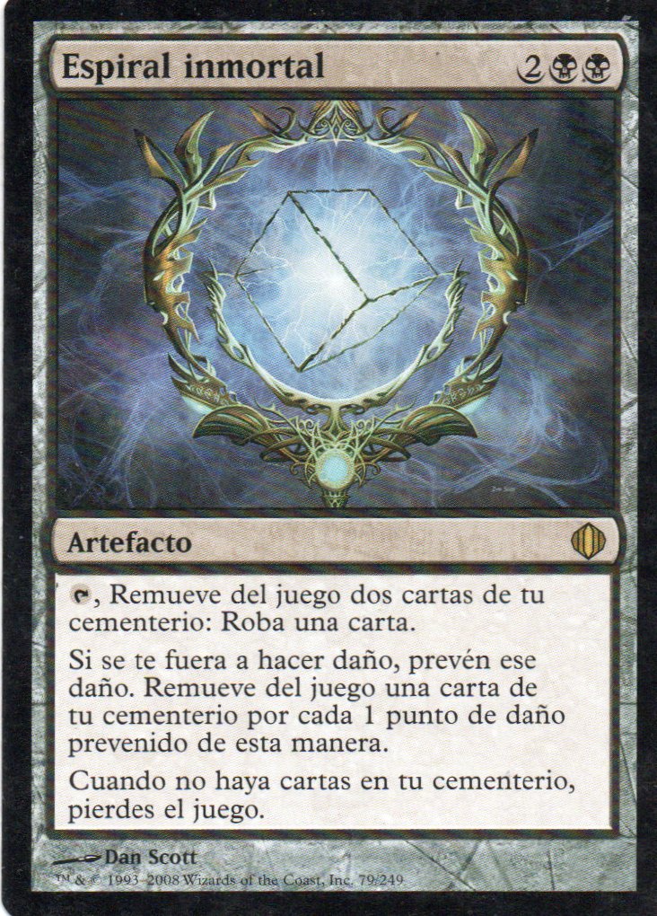 Espiral inmortal 79 Rare ingles