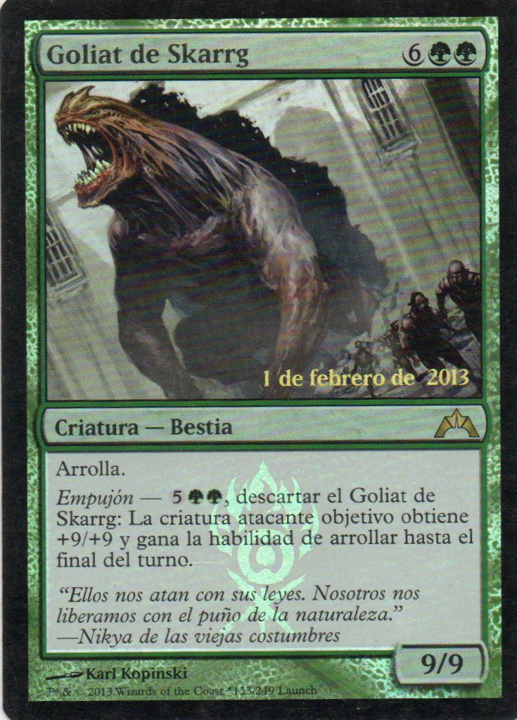 Goliat de Skarrg 133 Promo Español