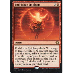 End-Blaze Epiphany ECL 134 Rare Ingles